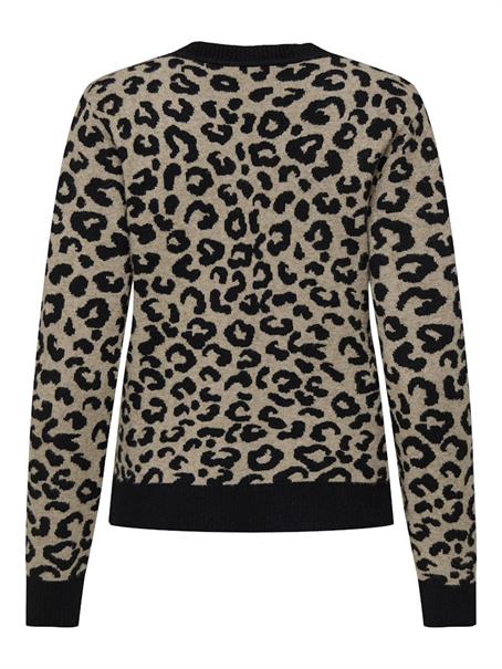 ONLLEO LS V-NECK CARDIGAN KNT NOOS black