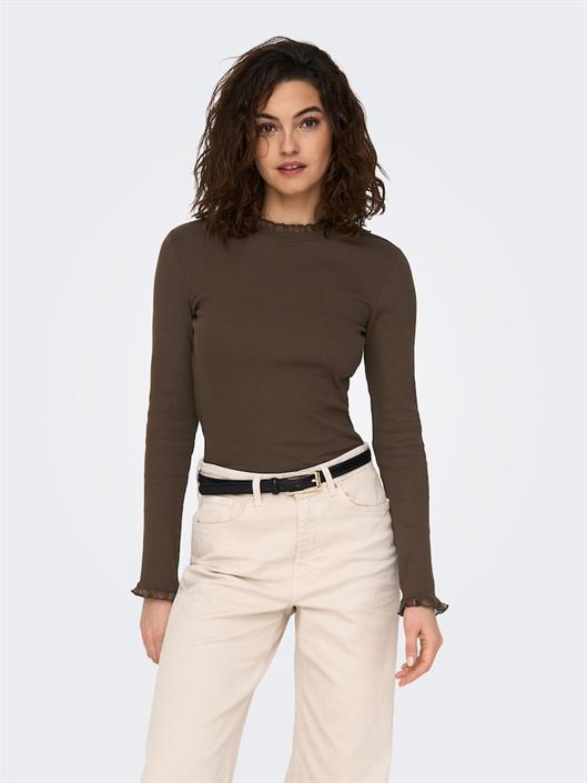 onlleslie-l-s-lace-mix-top-jrs-noos-chocolate-martini