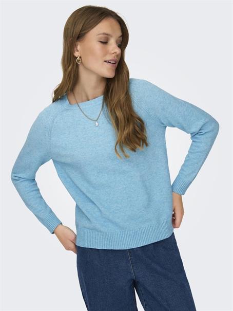 ONLLESLY KINGS L/S PULLOVER KNT NOOS aquarius