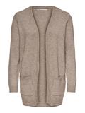 ONLLESLY L/S OPEN CARDIGAN KNT NOOS beige