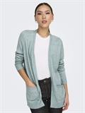 ONLLESLY L/S OPEN CARDIGAN KNT NOOS gray mist