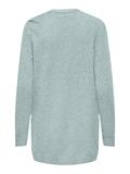 ONLLESLY L/S OPEN CARDIGAN KNT NOOS gray mist
