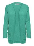 ONLLESLY L/S OPEN CARDIGAN KNT NOOS marine green