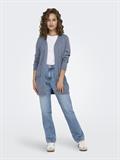 ONLLESLY L/S OPEN CARDIGAN KNT NOOS vintage indigo