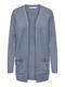 ONLLESLY L/S OPEN CARDIGAN KNT NOOS vintage indigo