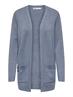 ONLLESLY L/S OPEN CARDIGAN KNT NOOS vintage indigo