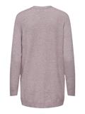 ONLLESLY L/S OPEN CARDIGAN KNT NOOS violet ice