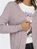 ONLLESLY L/S OPEN CARDIGAN KNT NOOS violet ice