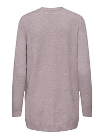 ONLLESLY L/S OPEN CARDIGAN KNT NOOS violet ice