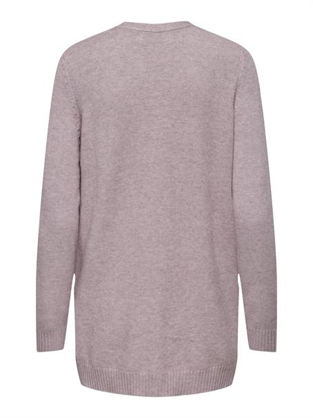 ONLLESLY L/S OPEN CARDIGAN KNT NOOS violet ice