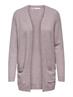 ONLLESLY L/S OPEN CARDIGAN KNT NOOS violet ice