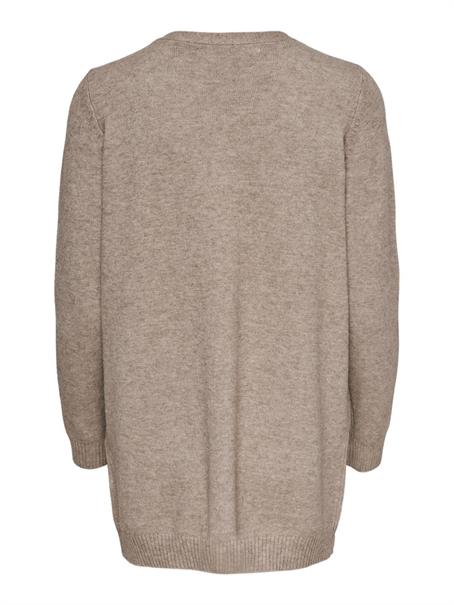 ONLLESLY LIFE L/S OPEN CARDIGAN KNT NOOS beige 1