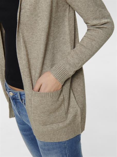 ONLLESLY LIFE L/S OPEN CARDIGAN KNT NOOS beige 1