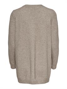 ONLLESLY LIFE L/S OPEN CARDIGAN KNT NOOS beige