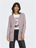 ONLLESLY LIFE L/S OPEN CARDIGAN KNT NOOS violet ice