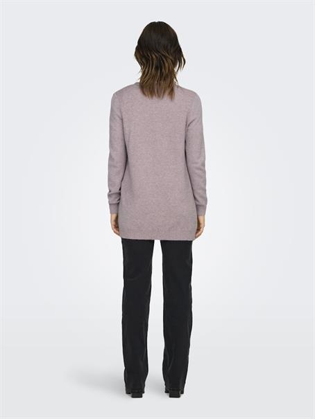 ONLLESLY LIFE L/S OPEN CARDIGAN KNT NOOS violet ice