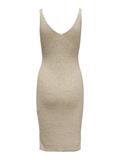 ONLLINA SL SLIT DRESS KNT pumice stone