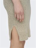 ONLLINA SL SLIT DRESS KNT pumice stone