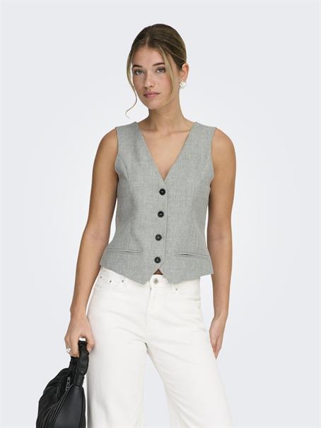 ONLLINDA S/L MEL FIT WAISTCOAT TLR NOOS lily pad