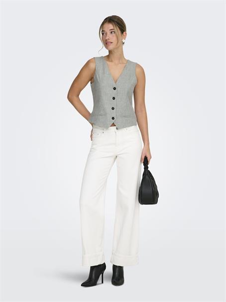 ONLLINDA S/L MEL FIT WAISTCOAT TLR NOOS lily pad