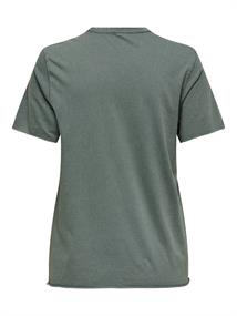 ONLLISA LIFE LUCY REG S/S TOP BOX CS JRS balsam green