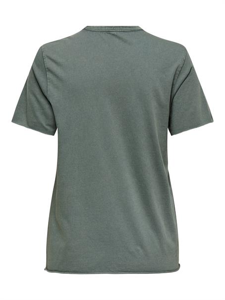 ONLLISA LIFE LUCY REG S/S TOP BOX CS JRS balsam green