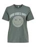 ONLLISA LIFE LUCY REG S/S TOP BOX CS JRS balsam green