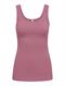 ONLLIVE LOVE S/L TANK TOP NOOS heather rose