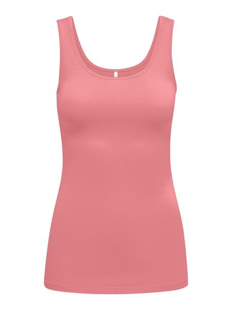 ONLLIVE LOVE S/L TANK TOP NOOS peach blossom