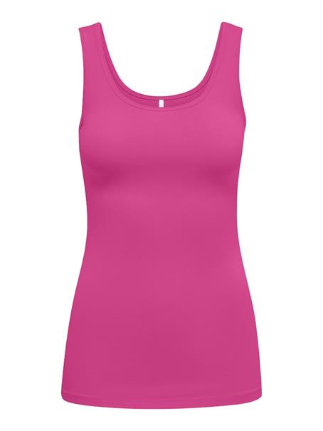 ONLLIVE LOVE S/L TANK TOP NOOS raspberry rose