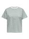 ONLLIVINA S/S STRIPE TEE JRS NOOS jadeite