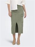 ONLLOLA HW CARGO LONG SLIT SKIR PNT NOOS kalamata