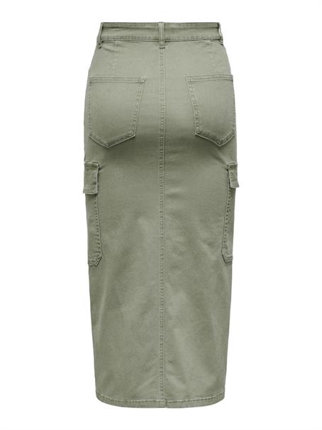 ONLLOLA HW CARGO LONG SLIT SKIR PNT NOOS kalamata