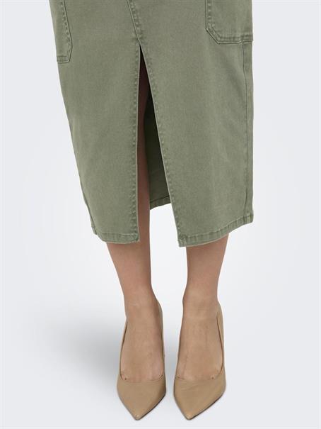 ONLLOLA HW CARGO LONG SLIT SKIR PNT NOOS kalamata