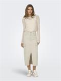 ONLLOLA HW CARGO LONG SLIT SKIR PNT NOOS silver lining