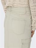 ONLLOLA HW CARGO LONG SLIT SKIR PNT NOOS silver lining