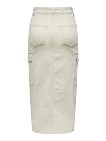 ONLLOLA HW CARGO LONG SLIT SKIR PNT NOOS silver lining
