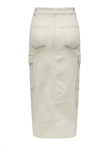 ONLLOLA HW CARGO LONG SLIT SKIR PNT NOOS silver lining