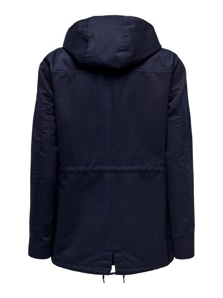 ONLLORCA CANVAS PARKA OTW NOOS blue graphite