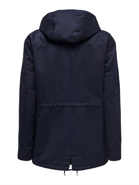 ONLLORCA CANVAS PARKA OTW NOOS blue graphite