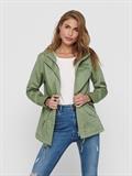 ONLLORCA CANVAS PARKA OTW NOOS hedge green