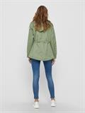 ONLLORCA CANVAS PARKA OTW NOOS hedge green