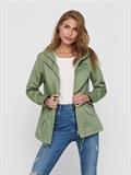 ONLLORCA CANVAS PARKA OTW NOOS hedge green