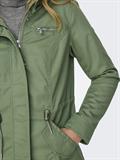 ONLLORCA LIFE CANVAS PARKA CC OTW hedge green