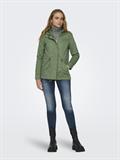 ONLLORCA LIFE CANVAS PARKA CC OTW hedge green