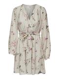 ONLLUCCA L/S WRAP DRESS PTM pumice stone