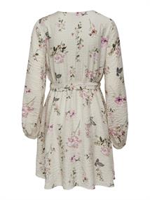ONLLUCCA L/S WRAP DRESS PTM pumice stone