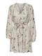 ONLLUCCA L/S WRAP DRESS PTM pumice stone