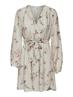 ONLLUCCA L/S WRAP DRESS PTM pumice stone
