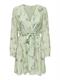 ONLLUCCA L/S WRAP DRESS PTM subtle green